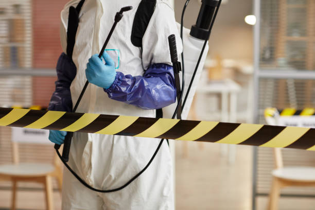Professional Trauma Scene Cleanup technician working in Coopersville, MI